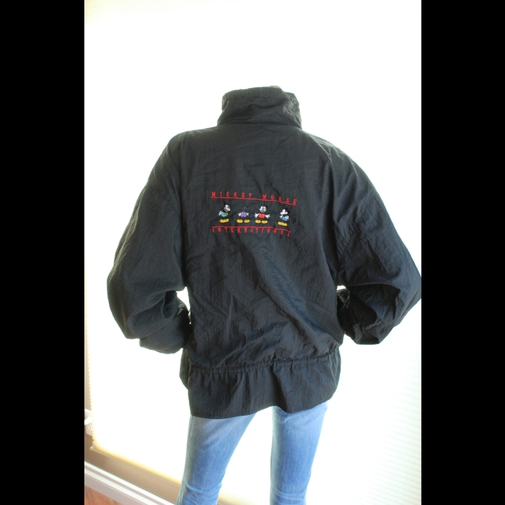 Vintage Mickey & Co zip up windbreaker
